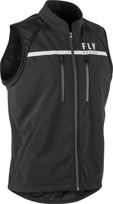 Fly Racing Patrol Softshell Jacket (Black, Large)