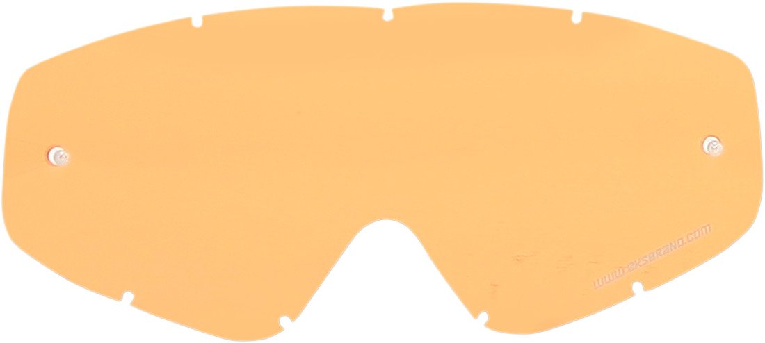 EKS BRAND Unisex-Adult Single Pane GOX MX Motorcross Goggle Replacement Lens (Orange, One Size)