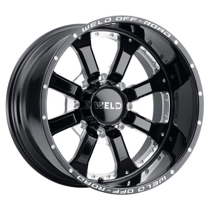 Weld Racing 20X10 Granada Wheel 8X165.1, Gloss Black W12500082475