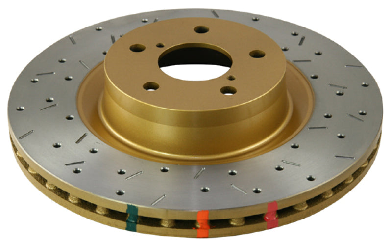 DBA 99-01 compatible with Jeep Cherokee/Wagoneer / 99-06 Wrangler Front Drilled & Slotted 4000 Series Rotor 4888XS