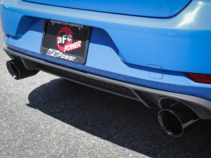 aFe MACHForce XP 3in-2.5in SS Exhaust Cat-Back 18-19 Volkswagen GTI (MK7.5) L4-2.0L (t) Black 49-36422-B