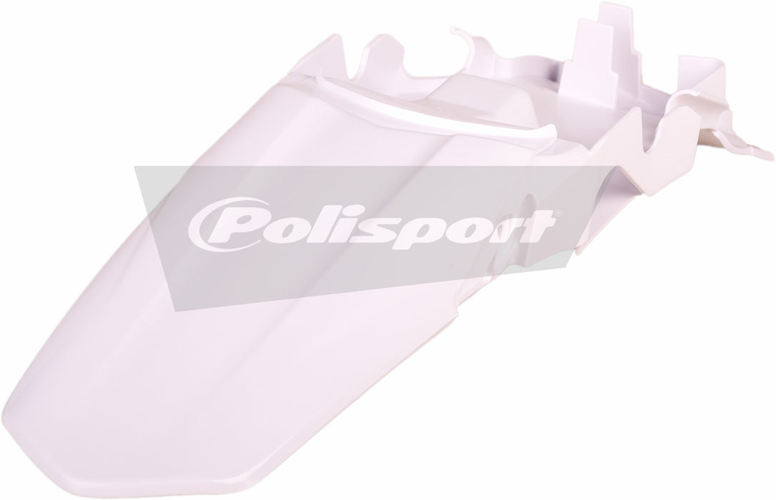 Polisport Rear Fender (White) for 13-18 Honda CRF110F