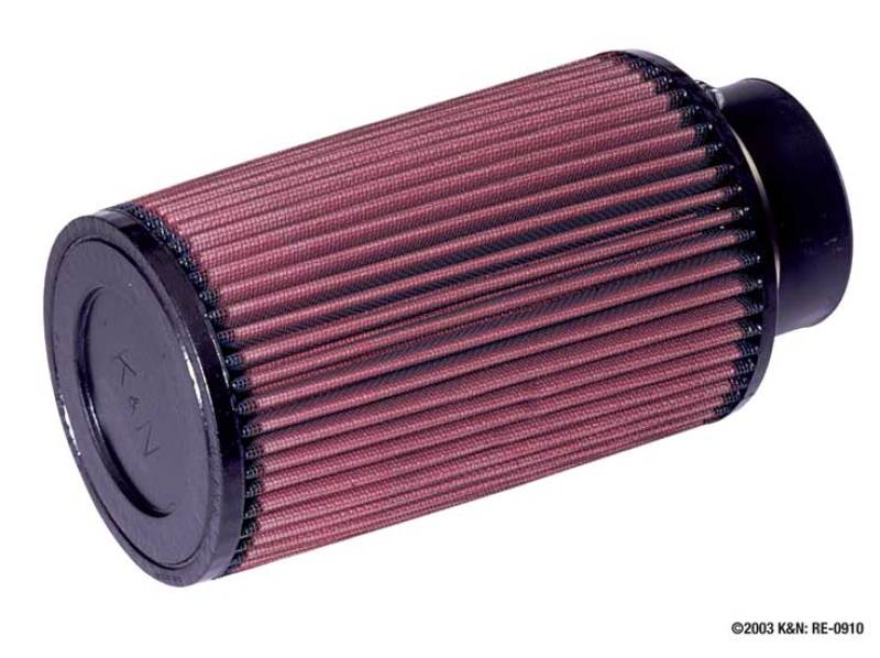 K&N Universal Rubber Filter 3inch FLG / 5inch OD-B / 4-5/8inch OD-T / 8inch H RE-0910