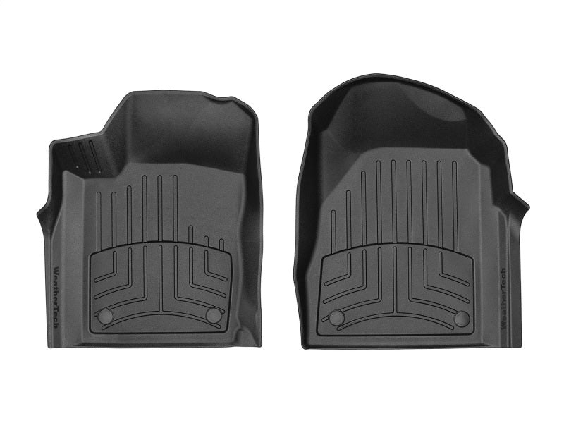 WeatherTech 2016+ Compatible with Dodge Durango / compatible with Jeep Grand Cherokee Front Floorliner HP Black 449301IM