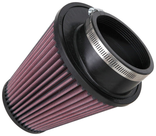 K&N Filter Universal Rubber Filter 3 1/2 inch 10 Degree Flange 5 3/4 inch OD 6 inch Height RU-1035