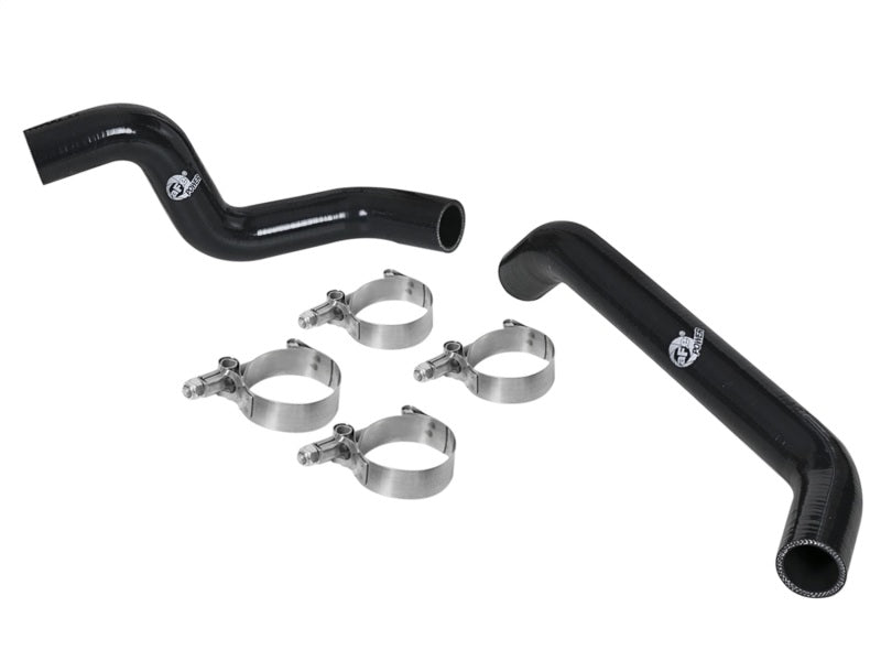 aFe BladeRunner Radiator Hose Kit w/ Black Hoses 07-11 compatible with Jeep Wrangler (JK) V6 3.8L 46-50004-B