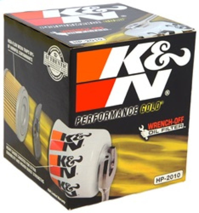 K&N Oil Filter OIL FILTER; AUTOMOTIVE HP-2010