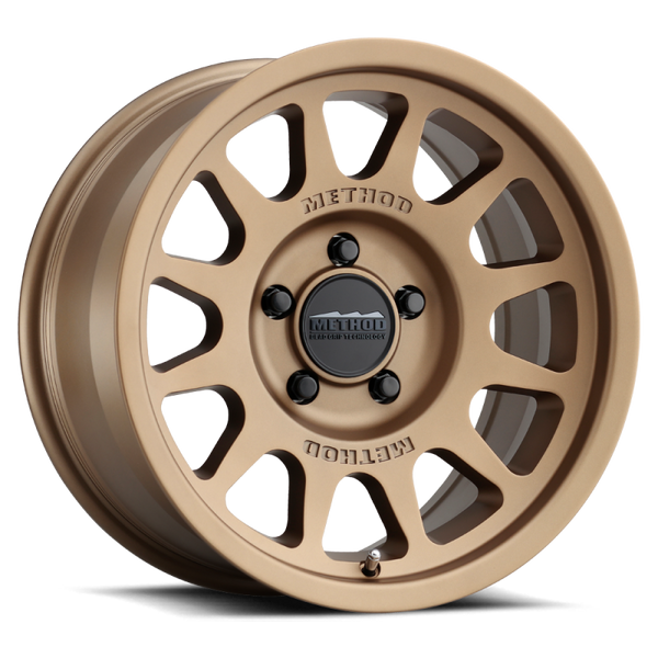 Method MR703 17x7.5 +50mm Offset 5x130 78.1mm CB Method Bronze Wheel MR70377553950