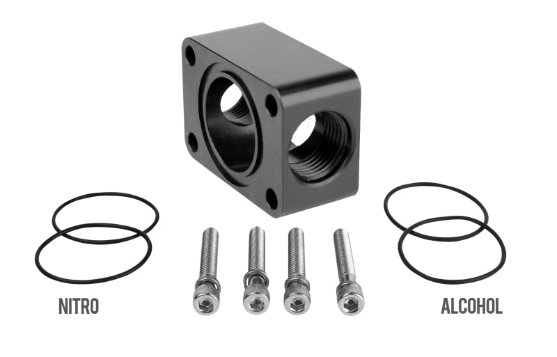 Aeromotive Spur Gear Pump Distribution Block 2x AN-10 11740