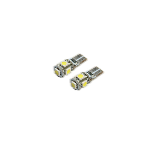 Oracle T10 5 LED 3 Chip SMD Bulbs (Pair) Green SEE WARRANTY 4801-004