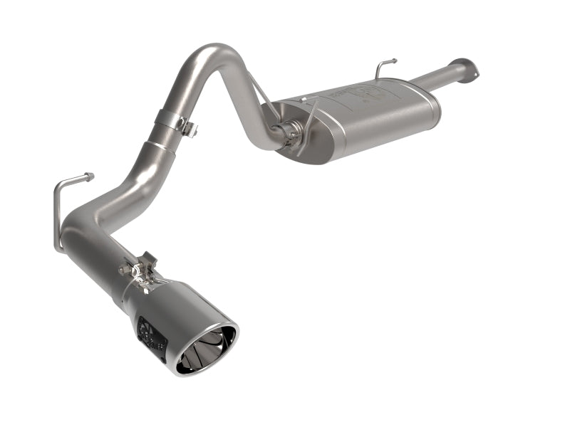 aFe 16-22 Toyota Tacoma Apollo GT Series 2.5in. 3in. 409 SS Cat-Back Exhaust w/ Polished Tip 49-46063-P