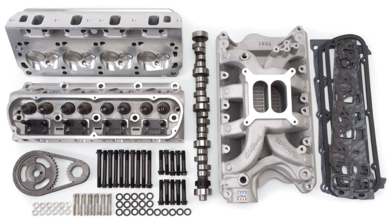 Edelbrock Top End Kit for S/B Ford 351W 460+ HP w/ RPM Xtreme Heads and Roller Camshaft 2090