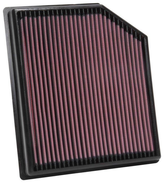 K&N 2018 compatible with Jeep Grand Cherokee V8-6.2L F/I Replacement Drop In Air Filter 33-5077