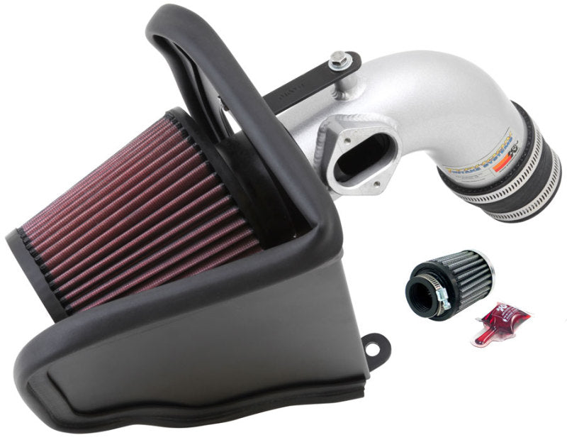 K&N 12 Chevy Sonic 1.8L Silver Typhoon Cold Air Intake 69-4525TS