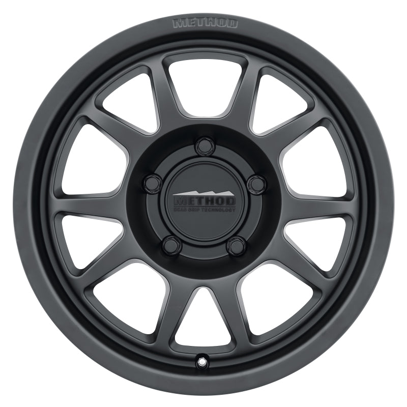 Method MR702 17x8.5 0mm Offset 5x150 110.5mm CB Matte Black Wheel MR70278558500