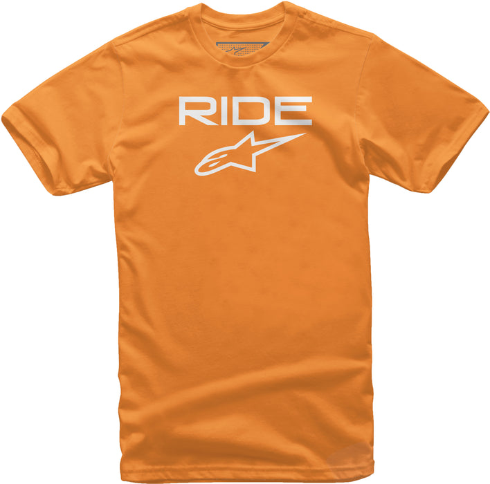 Alpinestars Youth Ride 2.0 Tee Orange/White Xs 3038-72000-4020-XS