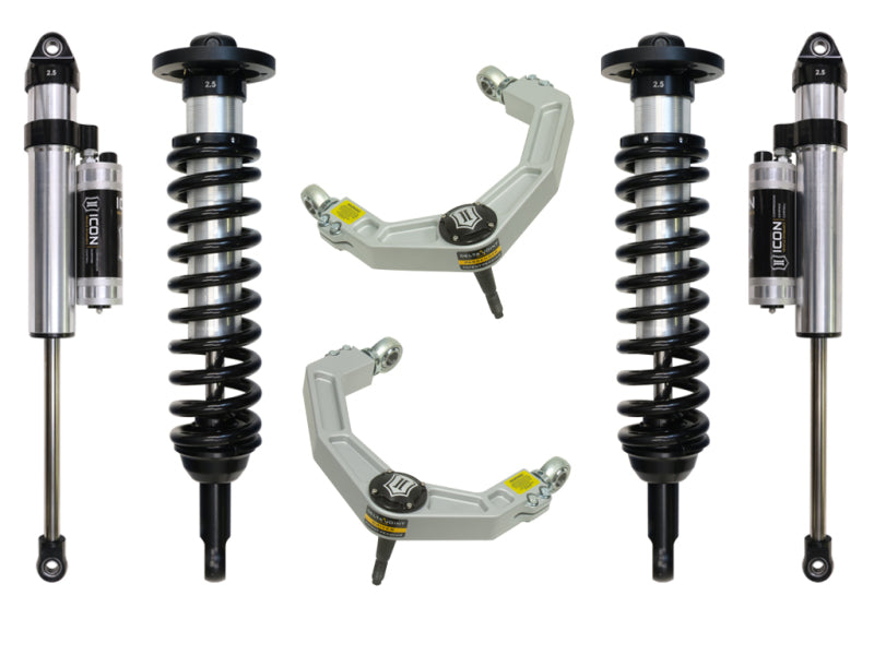ICON 04-08 Ford F-150 2WD 0-2.63in Stage 4 Suspension System w/Billet Uca K93033