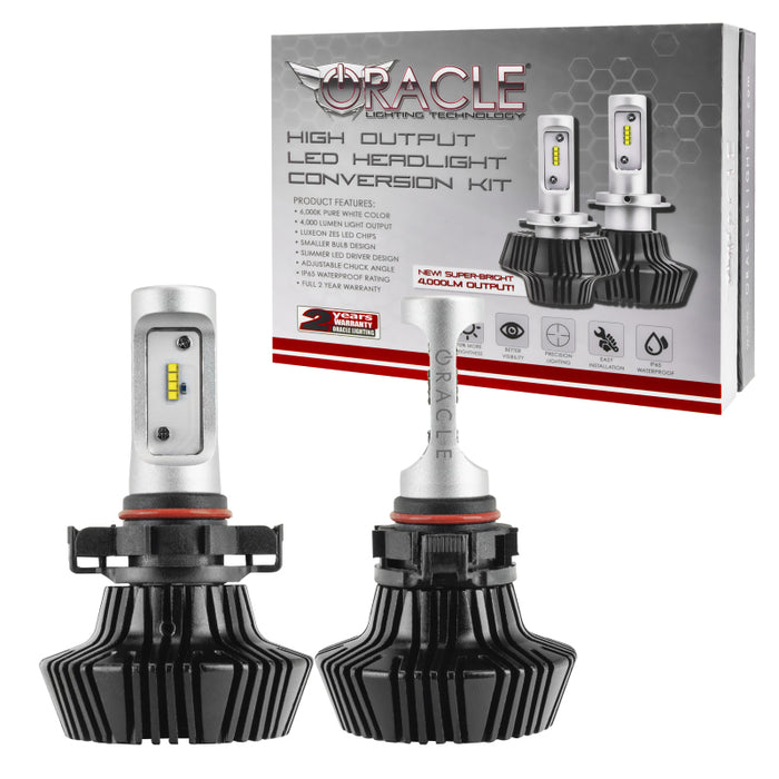 Oracle PSX24w/ 2504 4000 Lumen LED Headlight Bulbs (Pair) 6000K SEE WARRANTY 5245-001