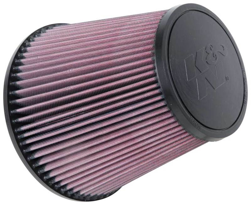 K&N Universal Clamp-On Air Filter 3-7/8in FLG / 7-1/2in B / 5in T / 7in H RU-1029