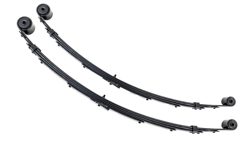 Rough Country Rear Leaf Springs 3" Lift Pair compatible with Jeep Cherokee Xj (84-01) 8024Kit