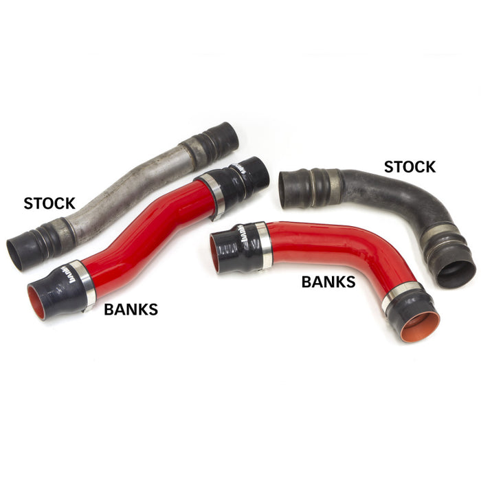 Banks 10-12 Ram 6.7L Diesel OEM Replacement Cold Boost Tubes Red 25998