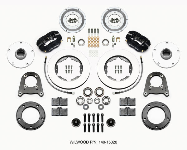 Wilwood Forged Dynalite-M Front Kit 10.75in 1950-1955 MG-TD/TF 140-15020