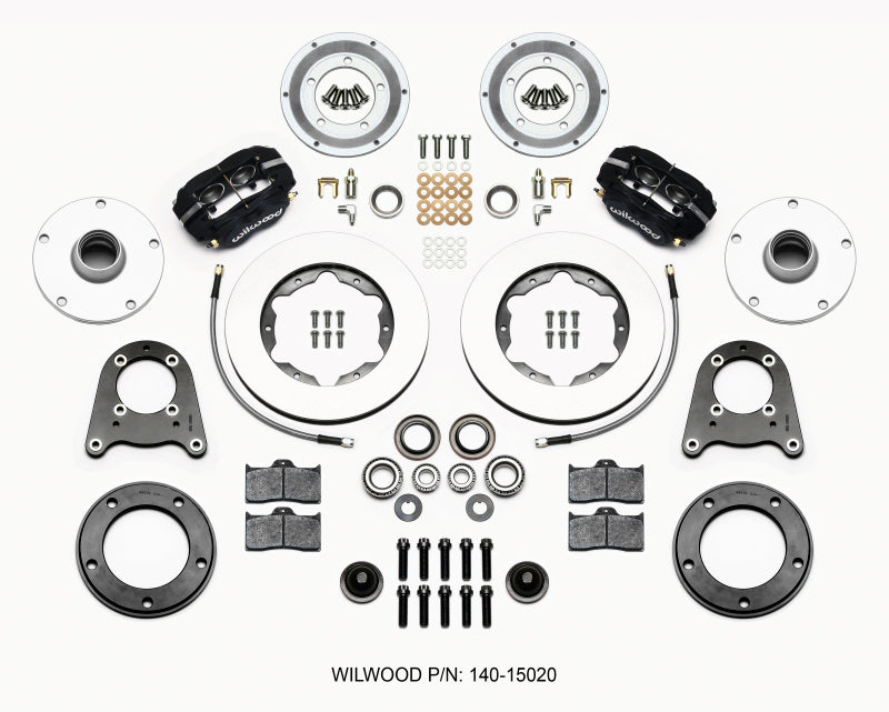 Wilwood Forged Dynalite-M Front Kit 10.75in 1950-1955 MG-TD/TF 140-15020