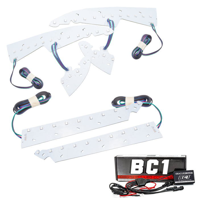 Oracle 14-15 GMC Sierra Headlight DRL Upgrade Kit ColorSHIFT w/ BC1 Controller SEE WARRANTY 2450-335