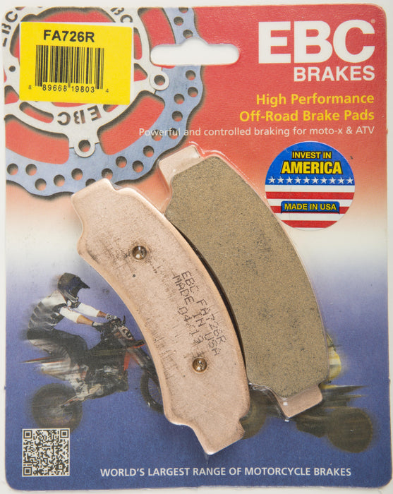 EBC Brakes FA726R Brake Pads