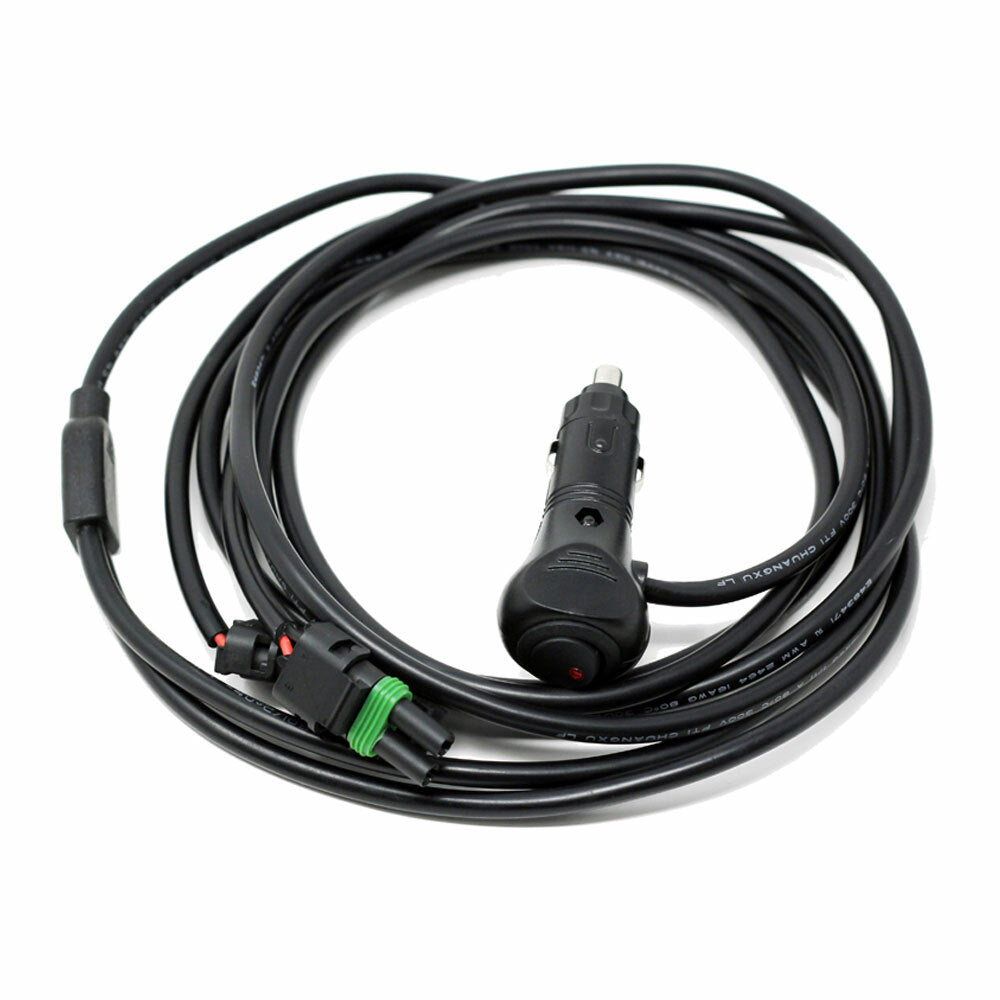 Baja Designs 10 Foot Wire Harness W/12V Cigarette Plug-2 Light Max 85 Watts 447650