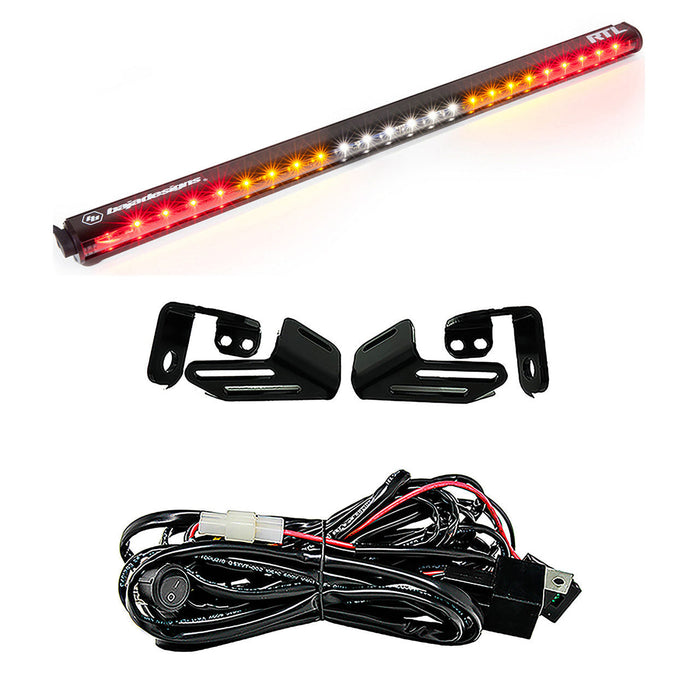 Baja Designs Rtl 30 Inch Rear Tail Light Kit 18 Wildcat Xx Turn Signal Clear 447833