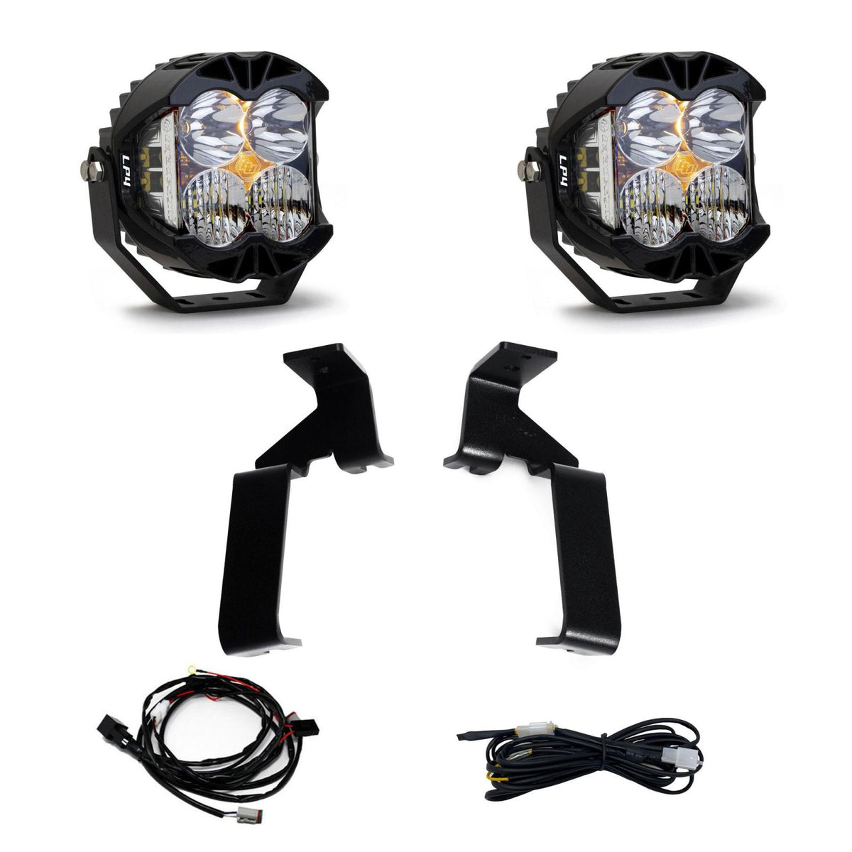 Baja Designs 2021+ Ford Raptor LP4 A-Pillar Kit 448068