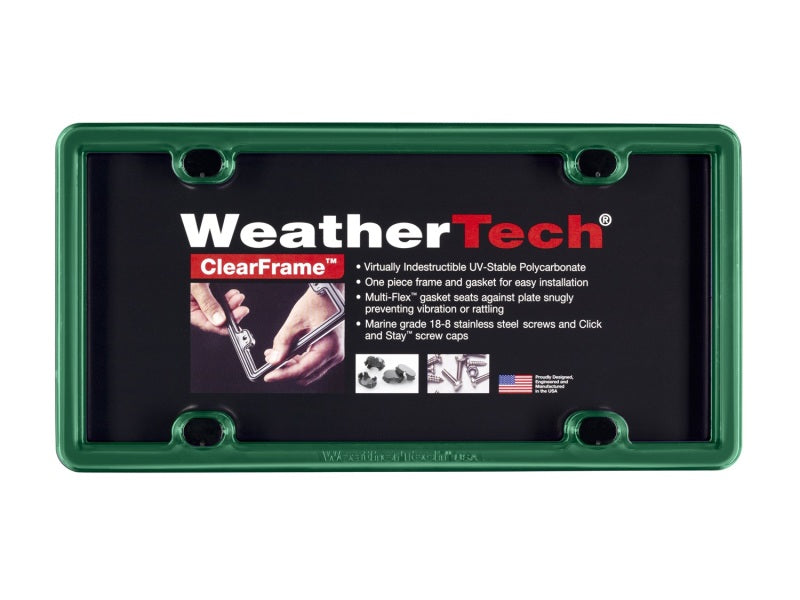 WeatherTech ClearFrame Green 8ALPCF18