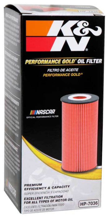 K&N Performance Oil Filter for 09-16 Porsche HP-7036