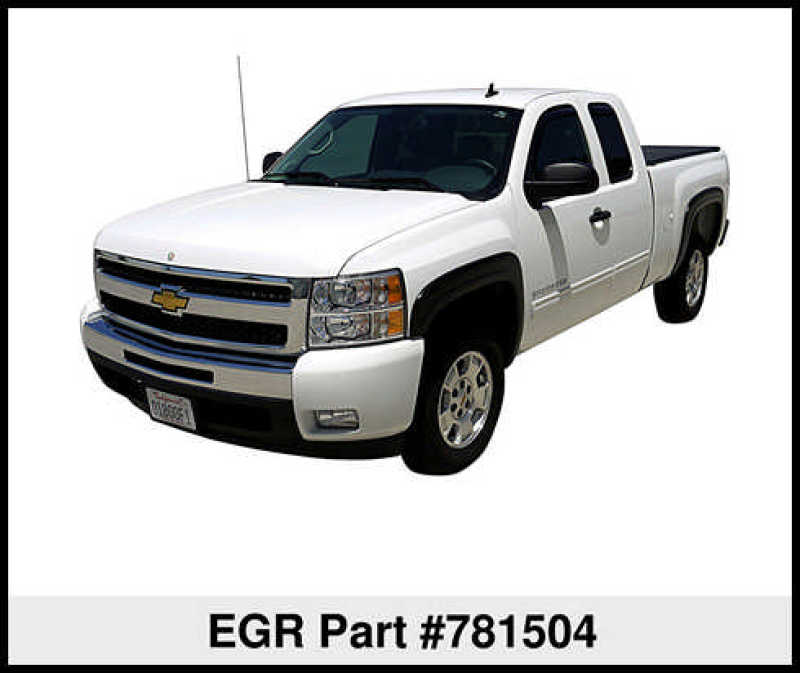 EGR 07-13 Chev Silverado 6-8ft Bed OEM Look Fender Flares Set (781504) 781504