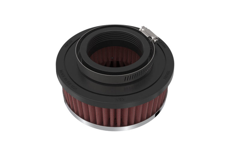 K&N Universal Clamp-On Air Intake Filter: High Performance, Premium, Washable, Replacement Air Filter: Flange Diameter: 2.4375 In, Filter Height: 2 In, Flange Length: 0.625 In, Shape: Round, RC-0850