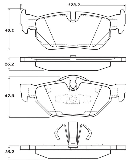 StopTech Street Touring Brake Pads 308.1267