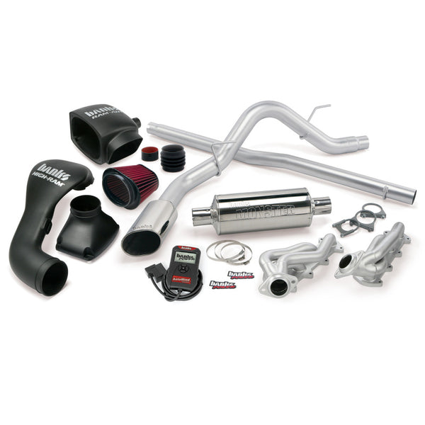 Banks Power 04-08 Ford 5.4L F-150 CCSB PowerPack System SS Single Exhaust w/ Chrome Tip 48535
