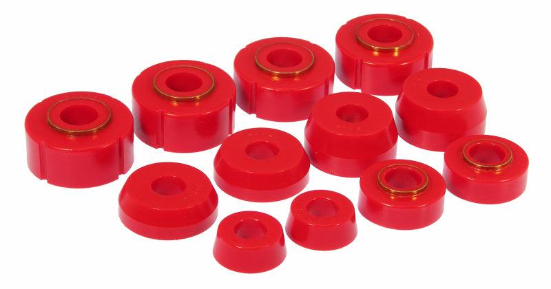 Prothane 66-79 Ford F100-350 4wd Body Mount Red 6-105