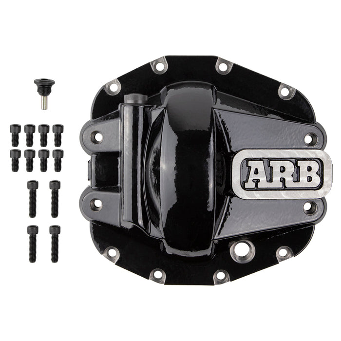 ARB Diff Cover Blk compatible with Jeep JL Rubicon Front 0750011B