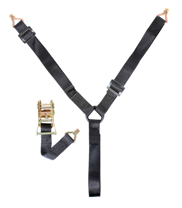 Pro Armor A040225 Ratcheting Y-Strap (1.5") (Black)