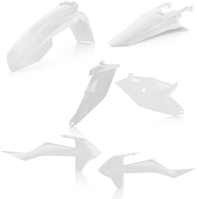 Acerbis Standard Plastic Kits For Ktm - White (2686010002)