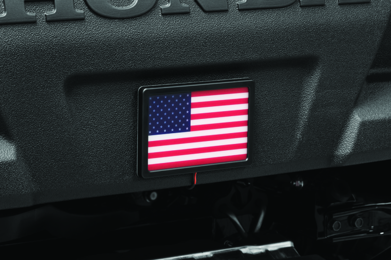 Kuryakyn Freedom Flag LED 4in X 6in Black 2892