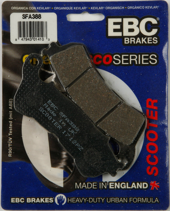 EBC Brakes SFA388 Standard Scooter Brake Pad