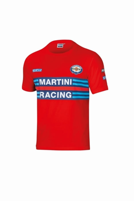 Sparco T-Shirt Martini-Racing Large Red 01274MRRS3L