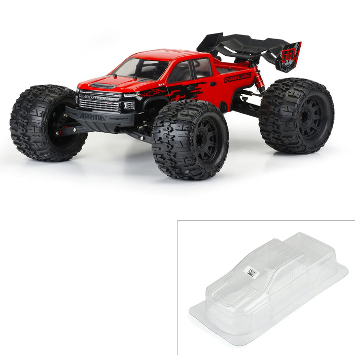 Pro-Line Racing 1/8 2021 Chevrolet Silverado 2500 HD Clear Body PRO359200 Car/Truck Bodies wings & Decals