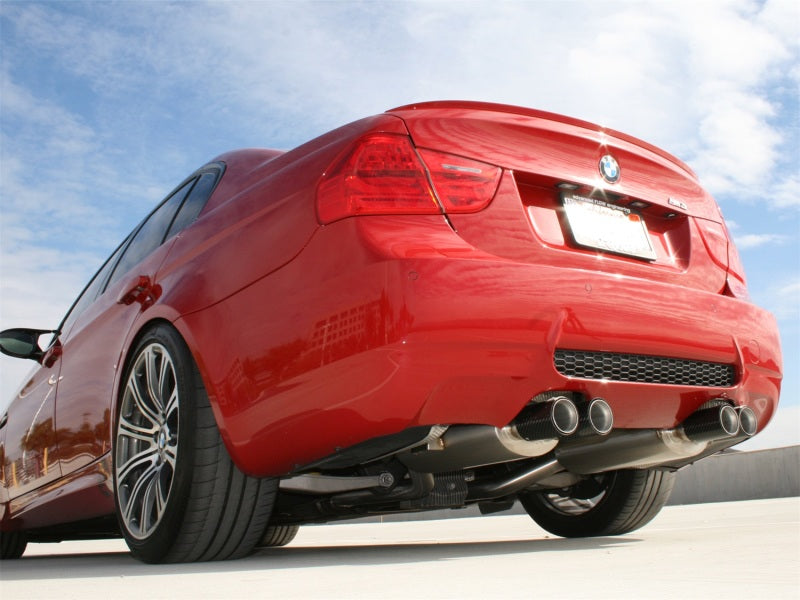 aFe MACHForce XP Exhaust Cat-Back 2.5in Dia Carbon Fiber Tips SS-304 08-13 BMW M3 (E90) V8 4.0L 49-36311-C