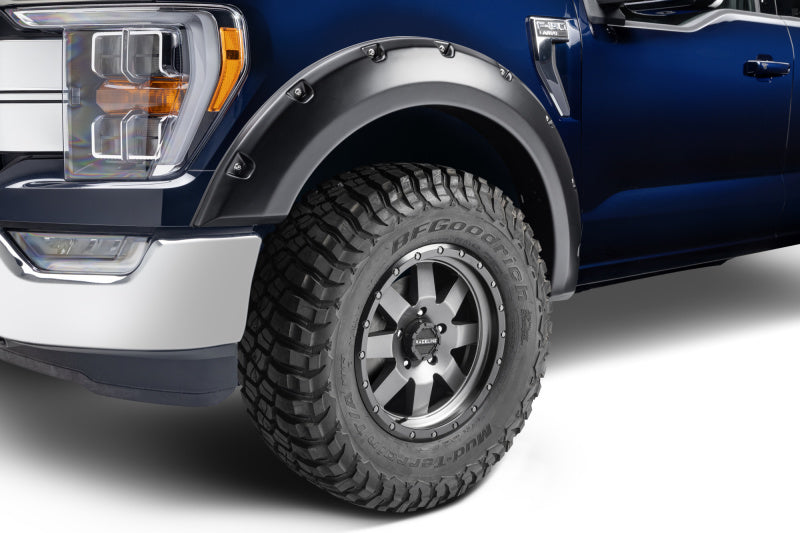 Bushwacker 2021 Ford F-150 (Excl. Lightning) Pocket Style Flares 4pc Black 20963-02