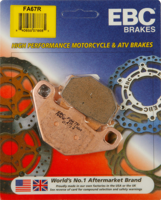 EBC Brakes FA67R Disc Brake Pad Set