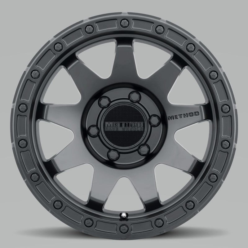 Method MR317 20x9 0mm Offset 6x5.5 106.25mm CB Matte Black Wheel MR31729060500